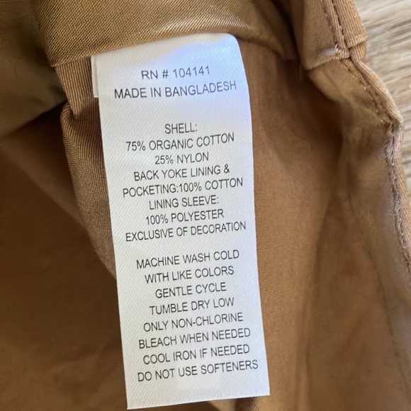 NWT ALPINE DESIGN Women’s Field Jacket. Color is Toasted Coconut. Size XS. - Picture 9 of 10